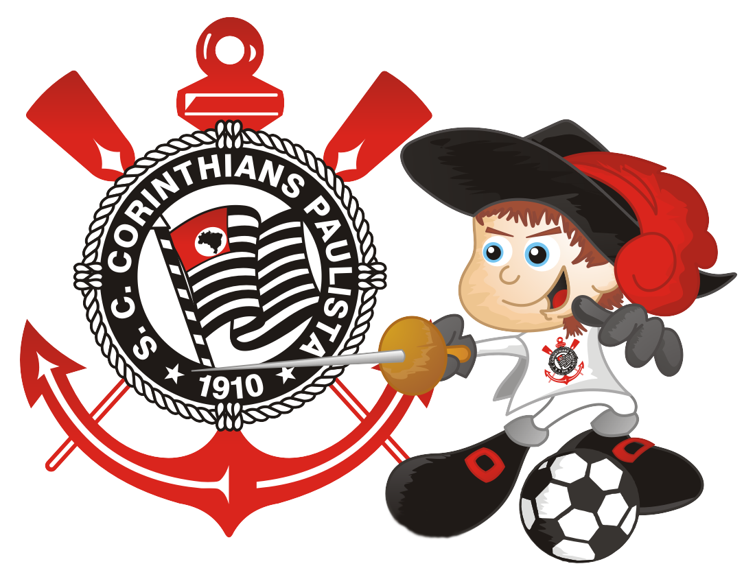 Corinthians Paulista Mascot Logo Clipart