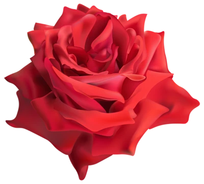 Red Rose Flower Free PNG