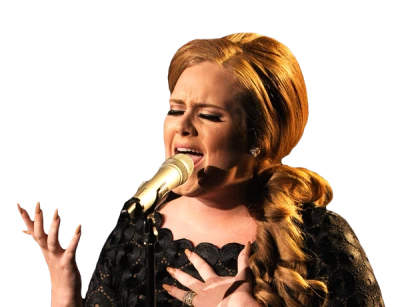 Adele Singing Live Free PNG