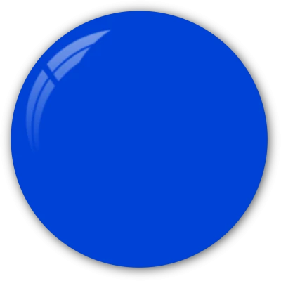 Blue Sphere Button Free PNG
