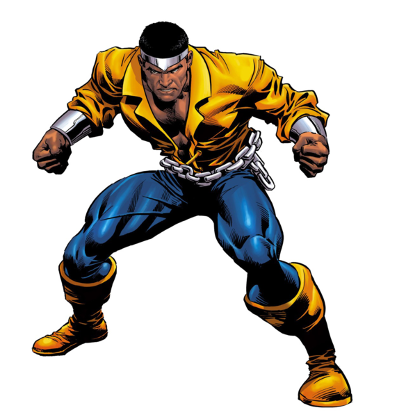 Luke Cage Comic Character Transparent Background