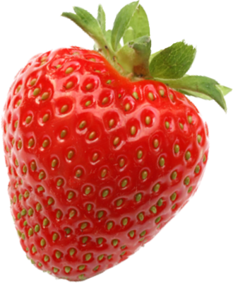 Fresh Ripe Strawberry Fruit Clipart
