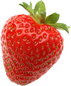 Fresh Ripe Strawberry Fruit Clipart