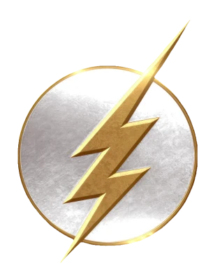 Gold The Flash Logo Transparent Background