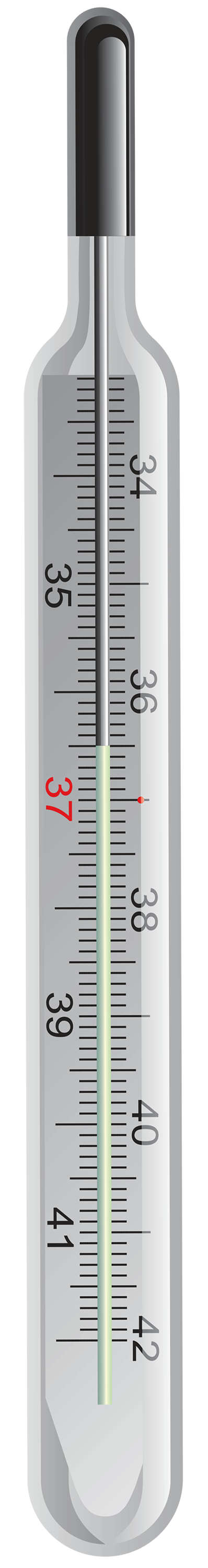 Glass Medical Thermometer Free PNG
