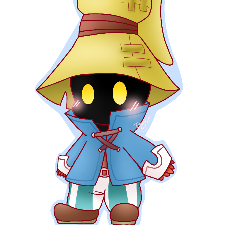 Final Fantasy Vivi Fan Art Free PNG