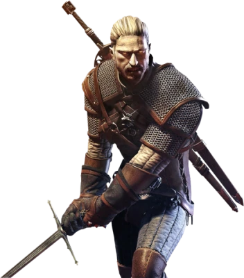 Geralt of Rivia The Witcher Free PNG