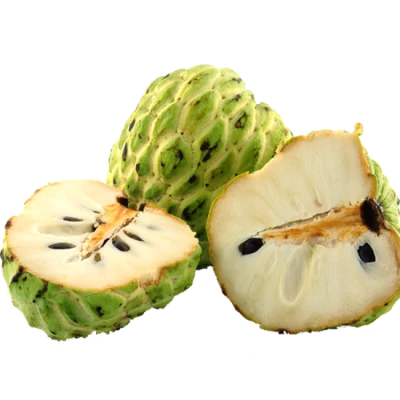Fresh Green Custard Apple Clipart