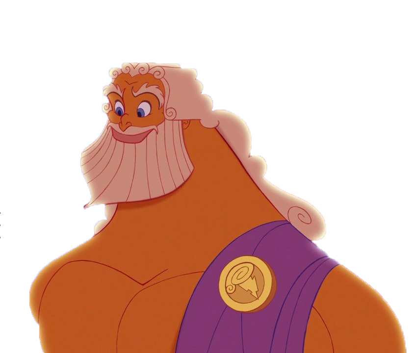 Disney Hercules Zeus Character Clipart