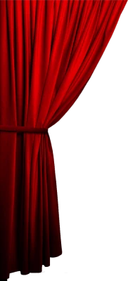 Red Stage Curtain Border Free PNG