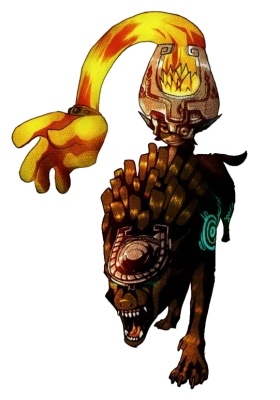 Midna Riding Wolf Link Zelda Transparent Background