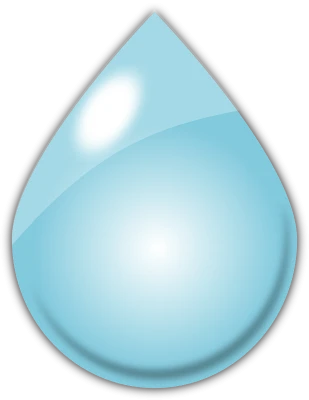 Blue Water Drop Free PNG