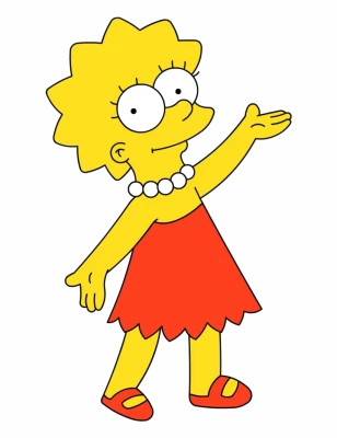 Lisa Simpson Character Clipart