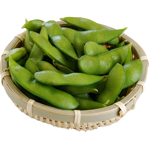 Edamame Beans In Basket Clipart