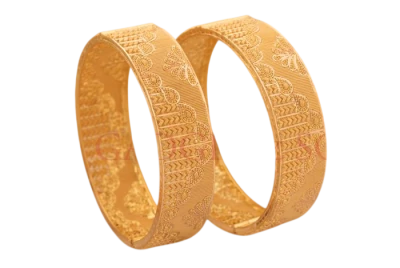 Gold Bangles Jewelry PNG Image