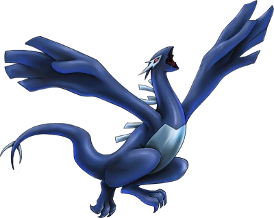 Lugia Pokemon Character PNG Image
