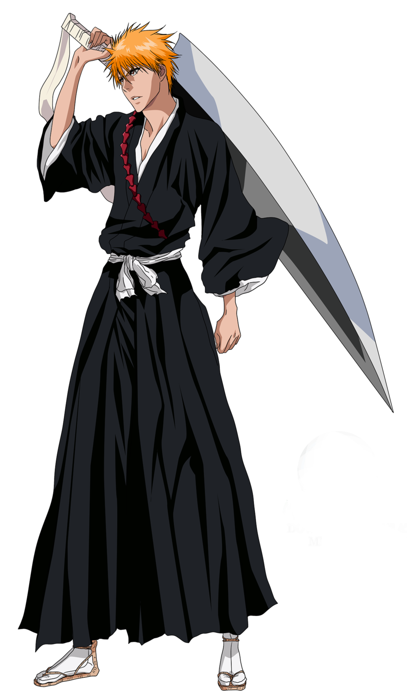 Ichigo Kurosaki Bleach Character Clipart