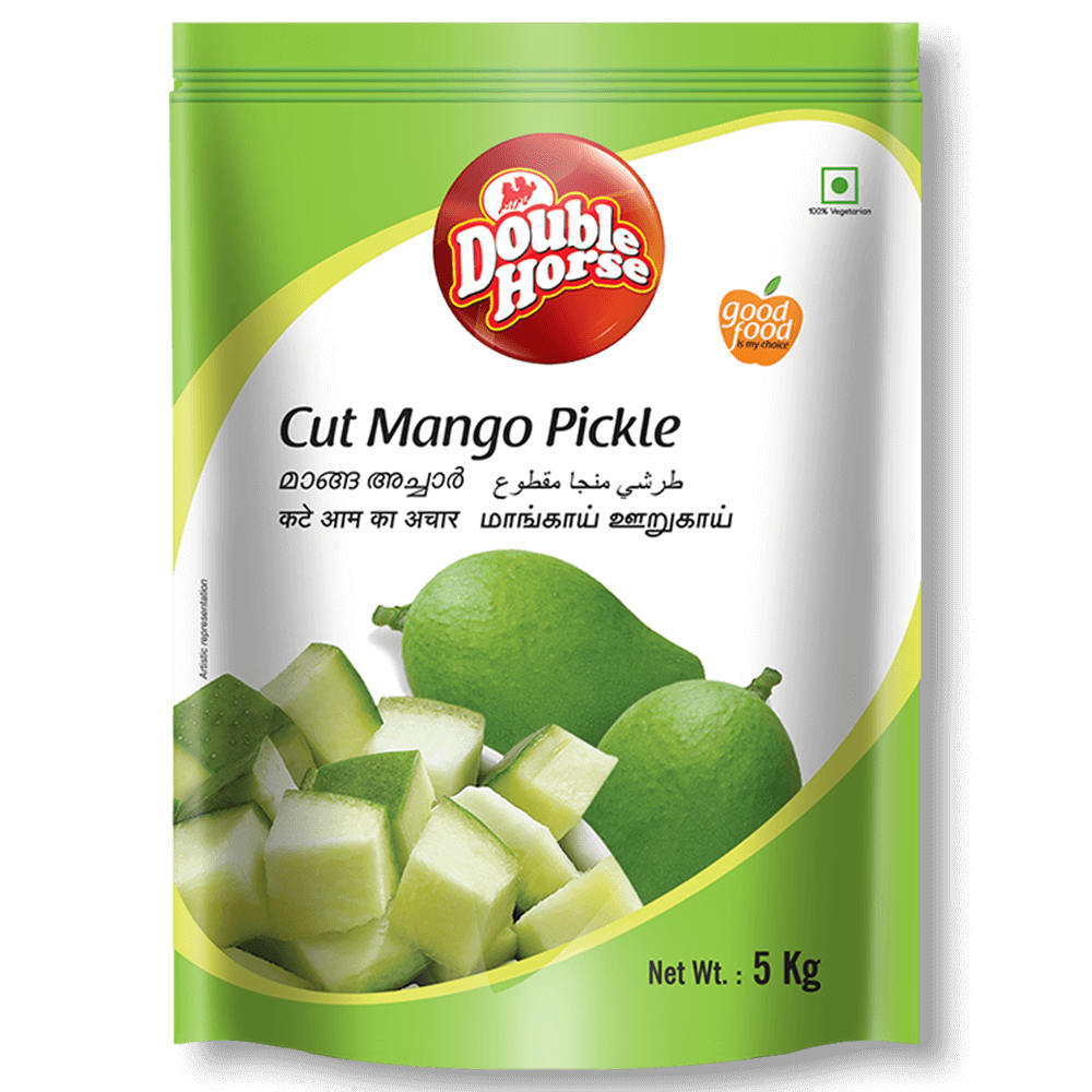 Double Horse Cut Mango Pickle Transparent Background