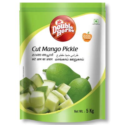 Double Horse Cut Mango Pickle Transparent Background