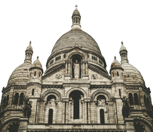 Sacre Coeur Basilica Paris Transparent Background