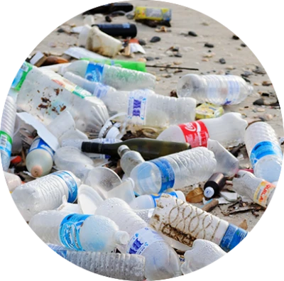 Plastic Pollution Trash Circle Free PNG