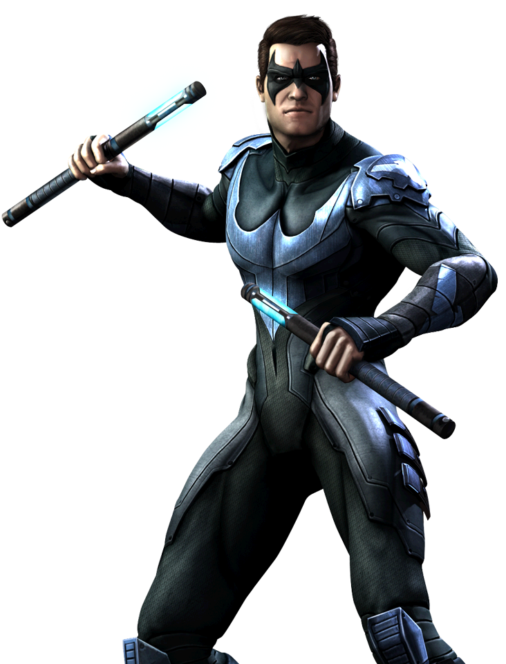 Nightwing Injustice Superhero Game Character Clipart