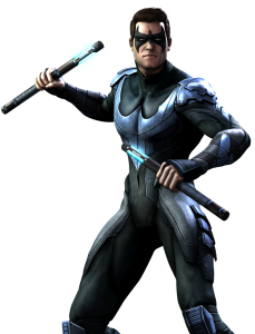 Nightwing Injustice Superhero Game Character Clipart