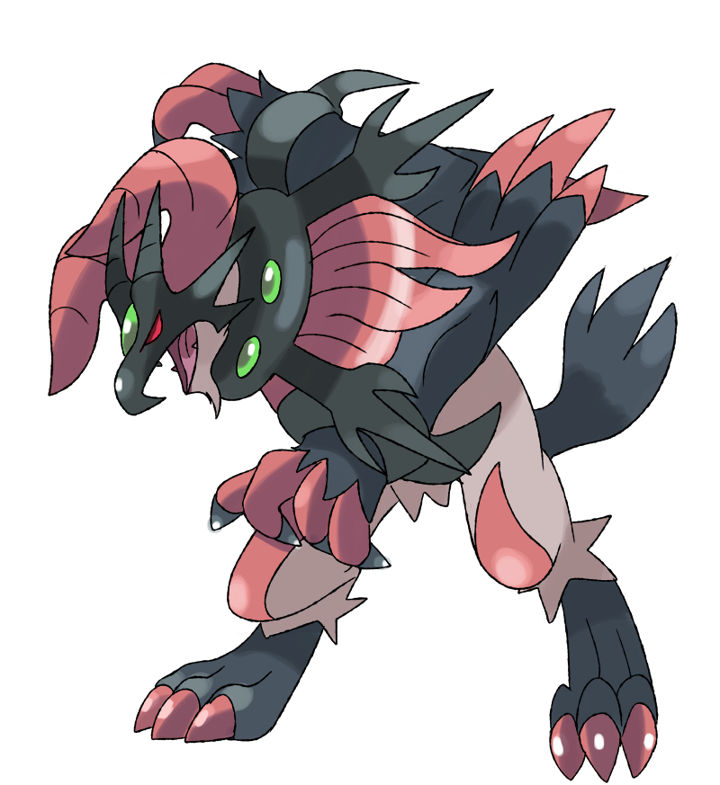 Hydreigon Dark Dragon Pokemon Character Clipart
