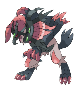 Hydreigon Dark Dragon Pokemon Character Clipart