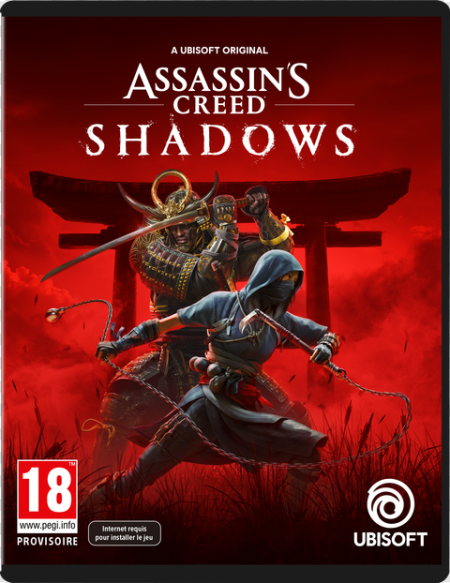 Assassins Creed Shadows Game Cover PNG Image
