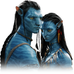 Avatar Jake And Neytiri Characters Clipart