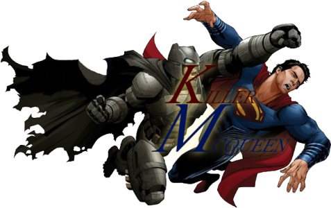 Batman Vs Superman Comic Art Transparent Background
