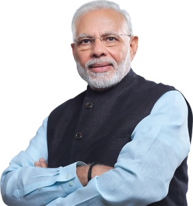 Narendra Modi Portrait PNG Image