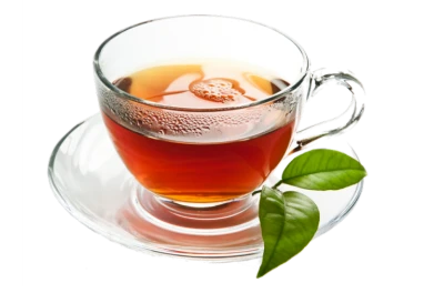 Cup Of Tea In Glass Mug Free PNG
