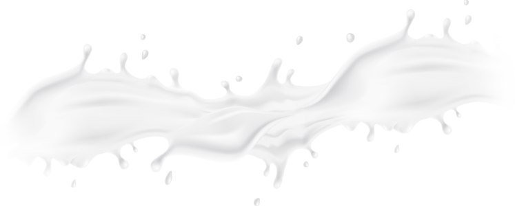 White Milk Liquid Splash Clipart