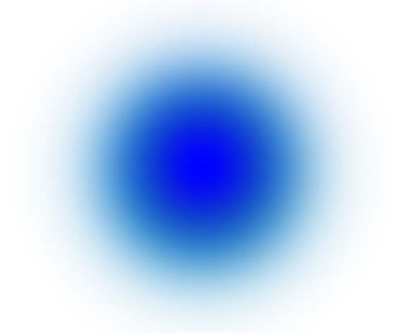 Blue Blur Glow Circle Clipart