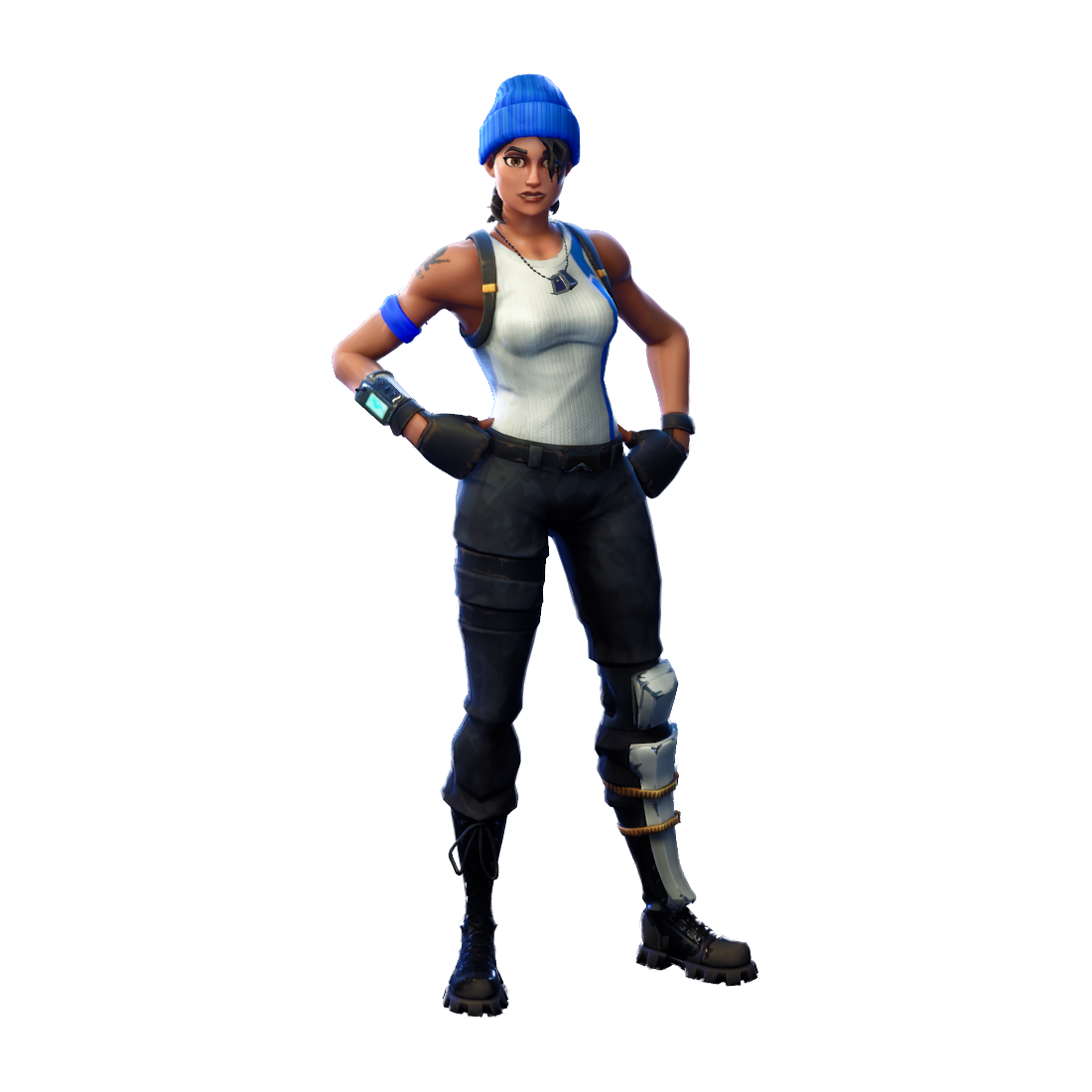 Fortnite Blue Team Leader Free PNG