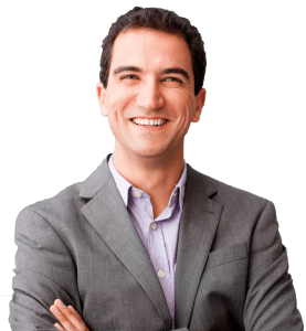 Smiling Businessman Portrait Clipart