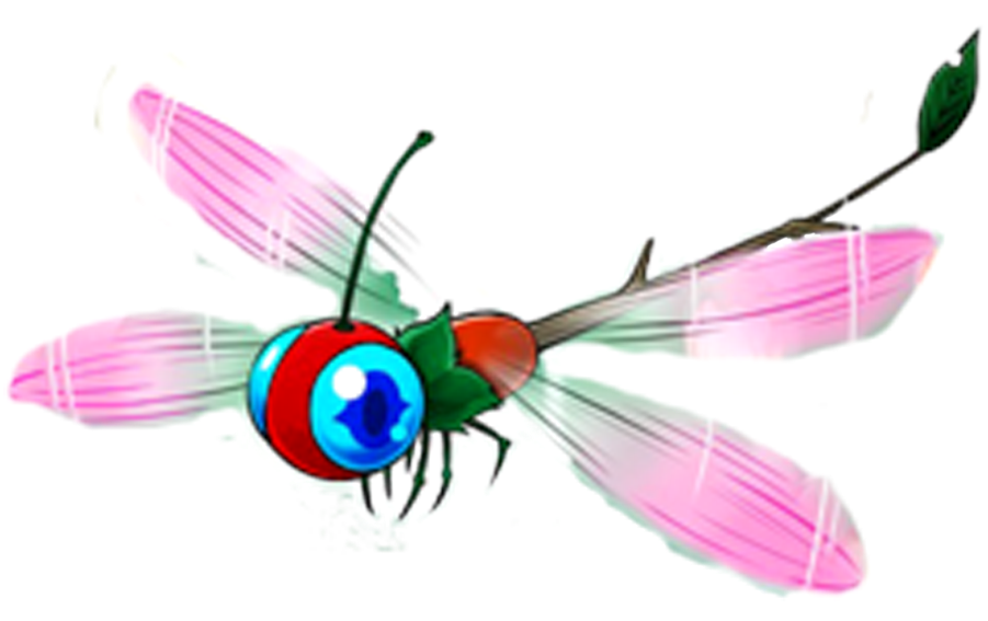 Cartoon Dragonfly Bug Clipart