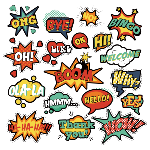 Comic PNG – Fun & Colorful Transparent Images Download 1