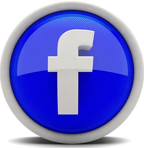 Facebook 3D logo Free PNG