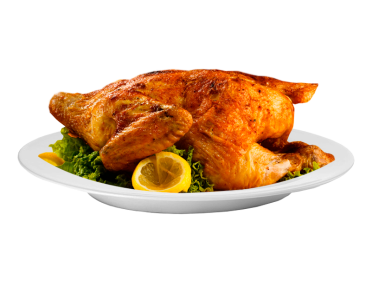 Whole roasted chicken lemon Free PNG