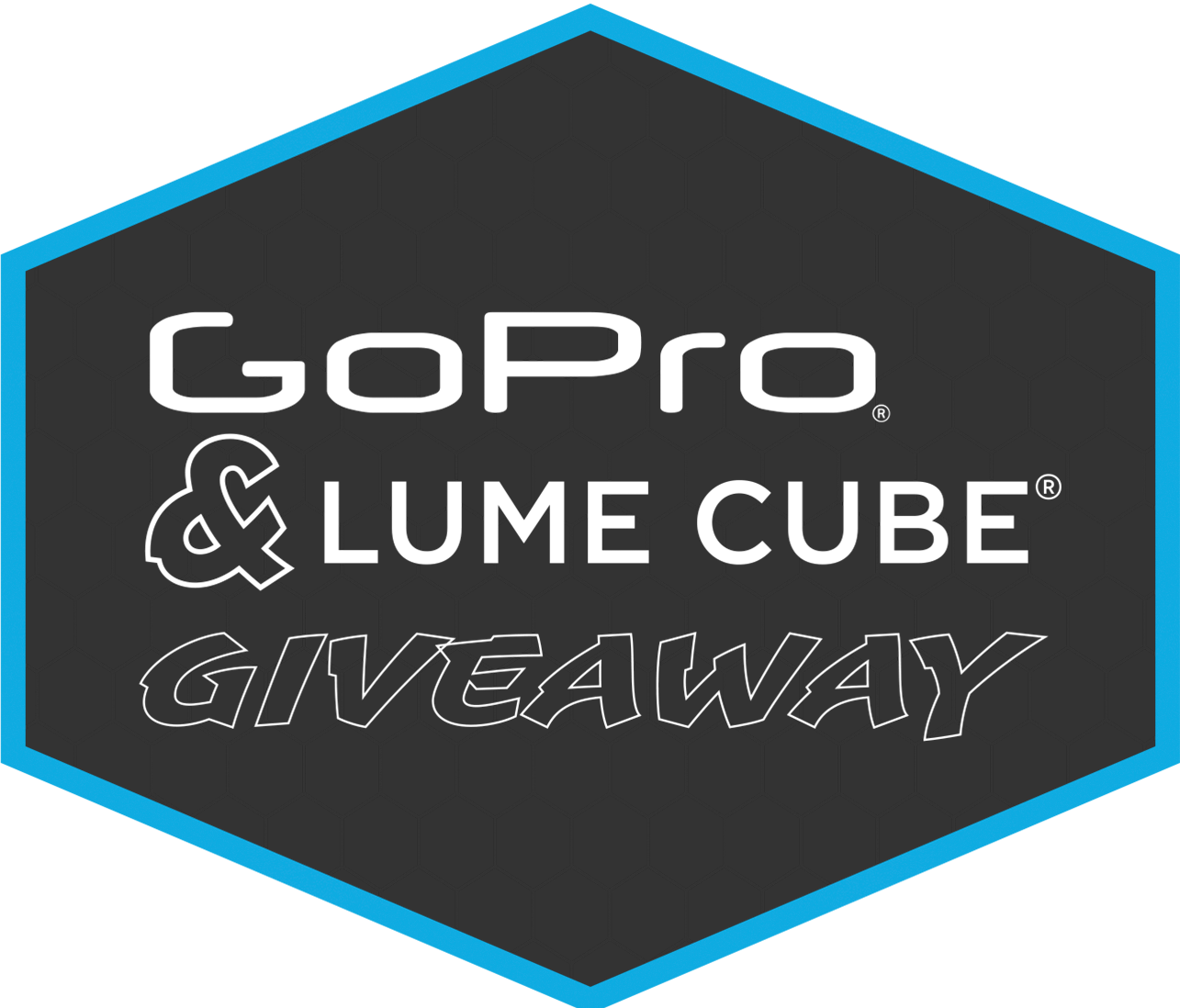 GoPro Lume Cube Giveaway banner Transparent Background