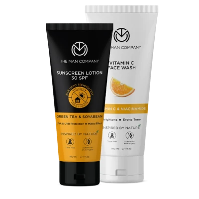 The Man Company Sunscreen And Face Wash Clipart