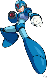 Mega Man X Capcom Video Game Hero Character PNG Image