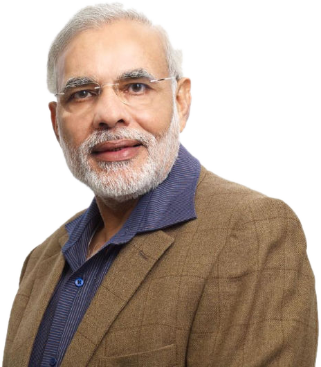 Narendra Modi Smiling Portrait Clipart