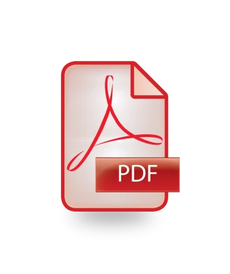 PDF File Document Icon Red PNG Image