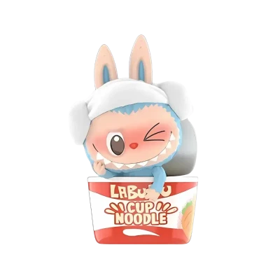 Labubu In Cup Noodle Figure Free PNG