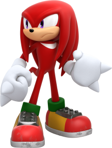Knuckles Sonic Character Free PNG