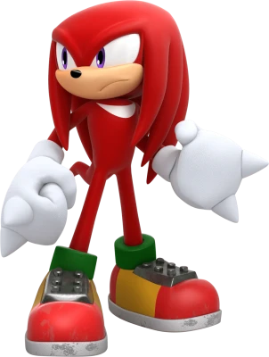 Knuckles Sonic Character Free PNG